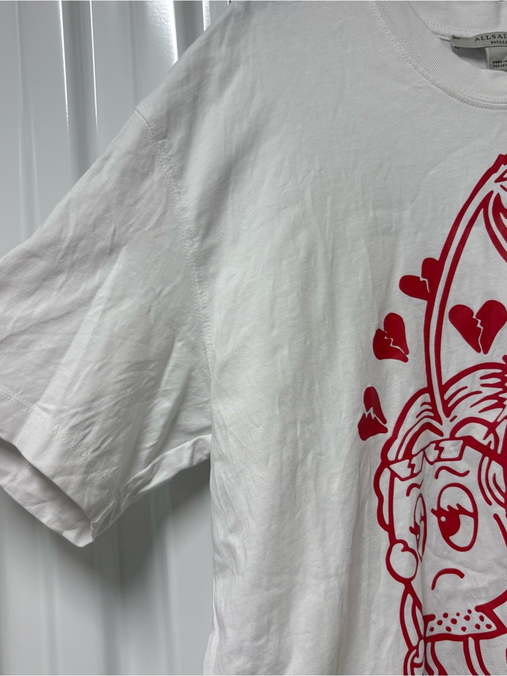 ALLSAINTS Graphic cherry breakup tshirt - Picture 5 of 16